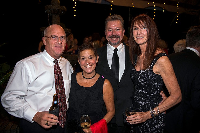 David and Elyse Black, Eric Johnson and Laurel Greenwood