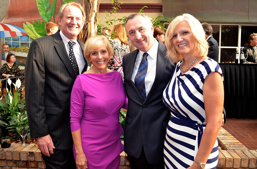 Jim Braun, Kathye Faries and Carl and Carol Ritter