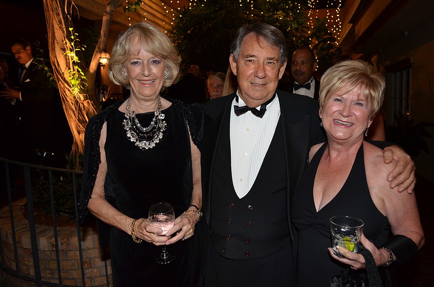 Marlene and Jacques De Vazeille with Jill Rex