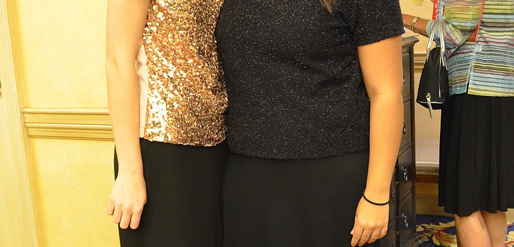 Gloria Musicae musicians Esther Dickmann and Alicia Howington