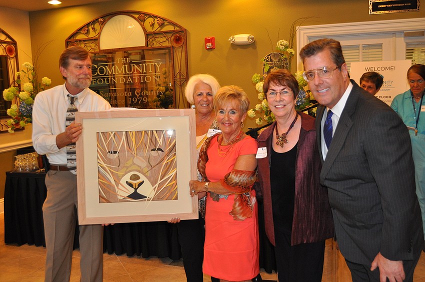 Jack Donoghue, Marlene Hauck, Bunny Skirboll, Kathy Maybee and David Peterson