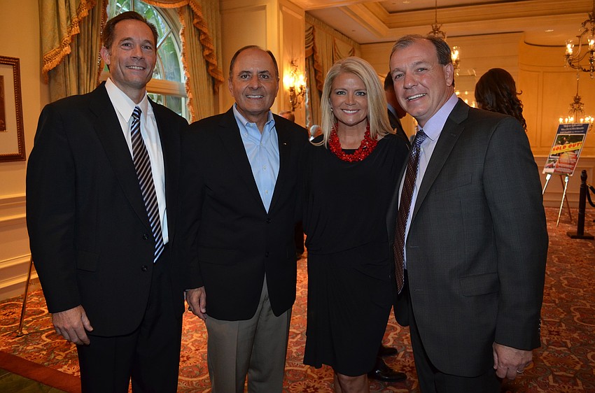 Pat Dorsey, John Saputo and Candi and Coach Jimbo Fisher