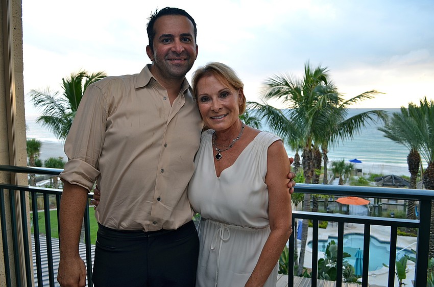 Dr. Ali Shaygan with Noelle Haft