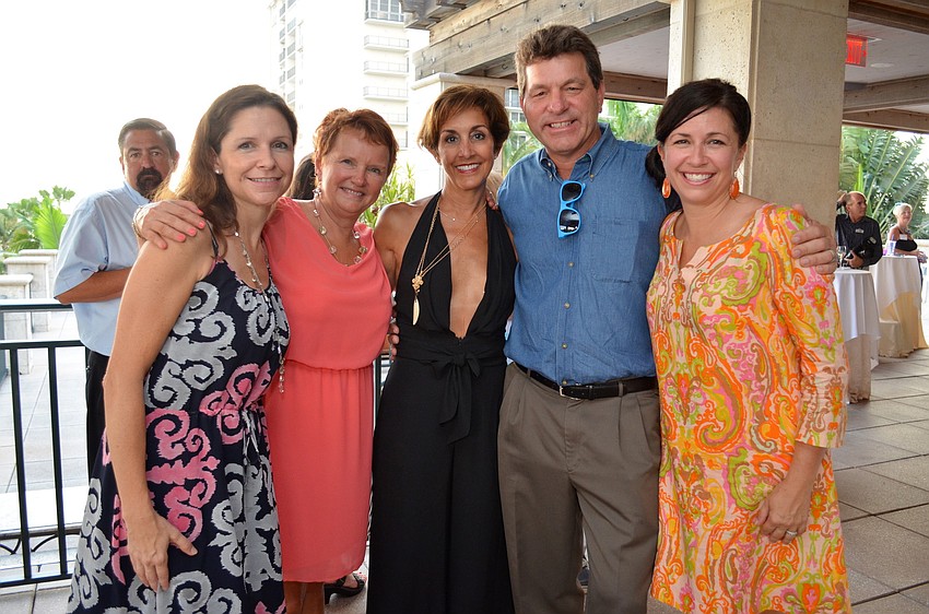 Jill Mathers, Robin Rose, Bob Harrigan, Patti Eisemann and Kay Mathers