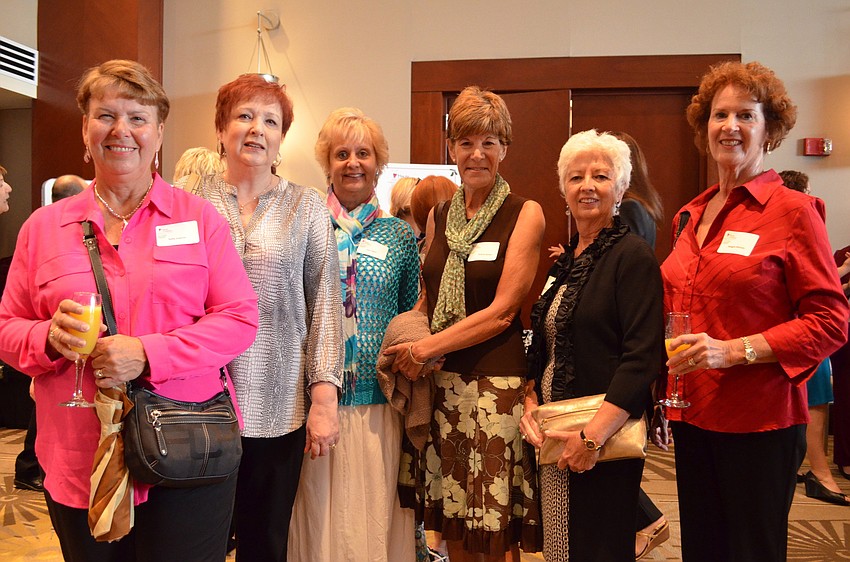 Sally Valenti, Kathleen Gada, Joan Zabor, Arlene Samet, Constance Millard and Maggie Minore