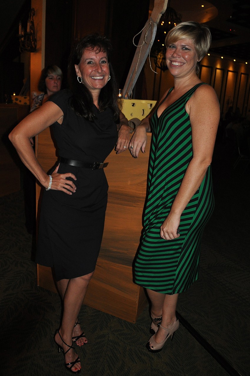 Incoming G.WIZ Executive Director Sara Rankin Wilson with outgoing Executive Director Molly Demeulenaere