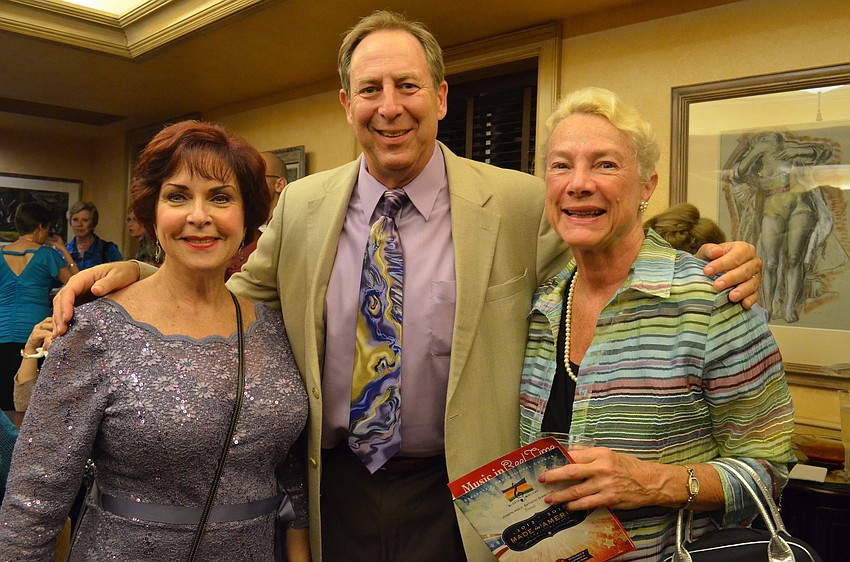 Sharon and Ron Greene with Barbara Driscoll