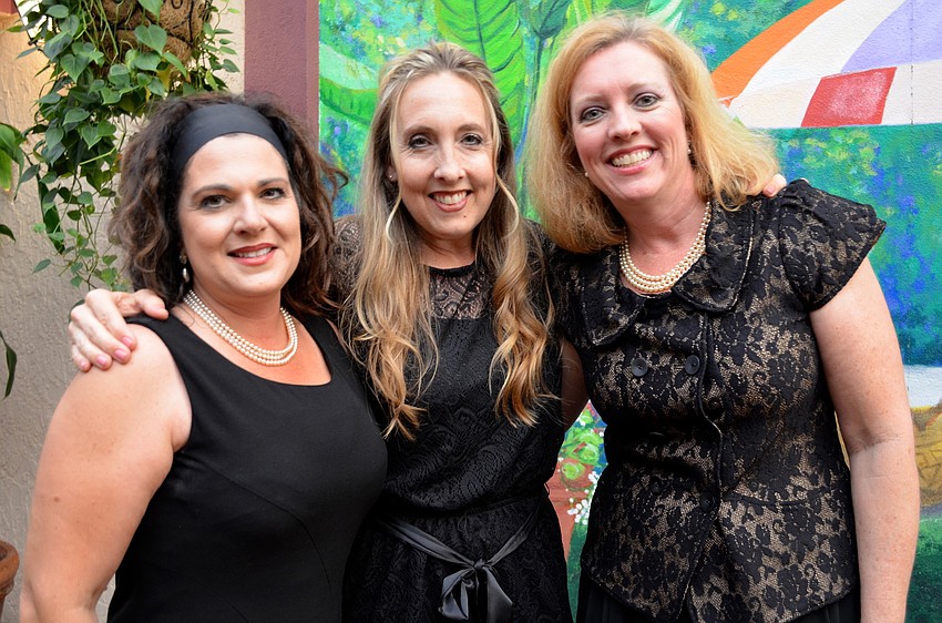 Survivors Joanne Hampton, Sherry Chappell and Monique Pawlus