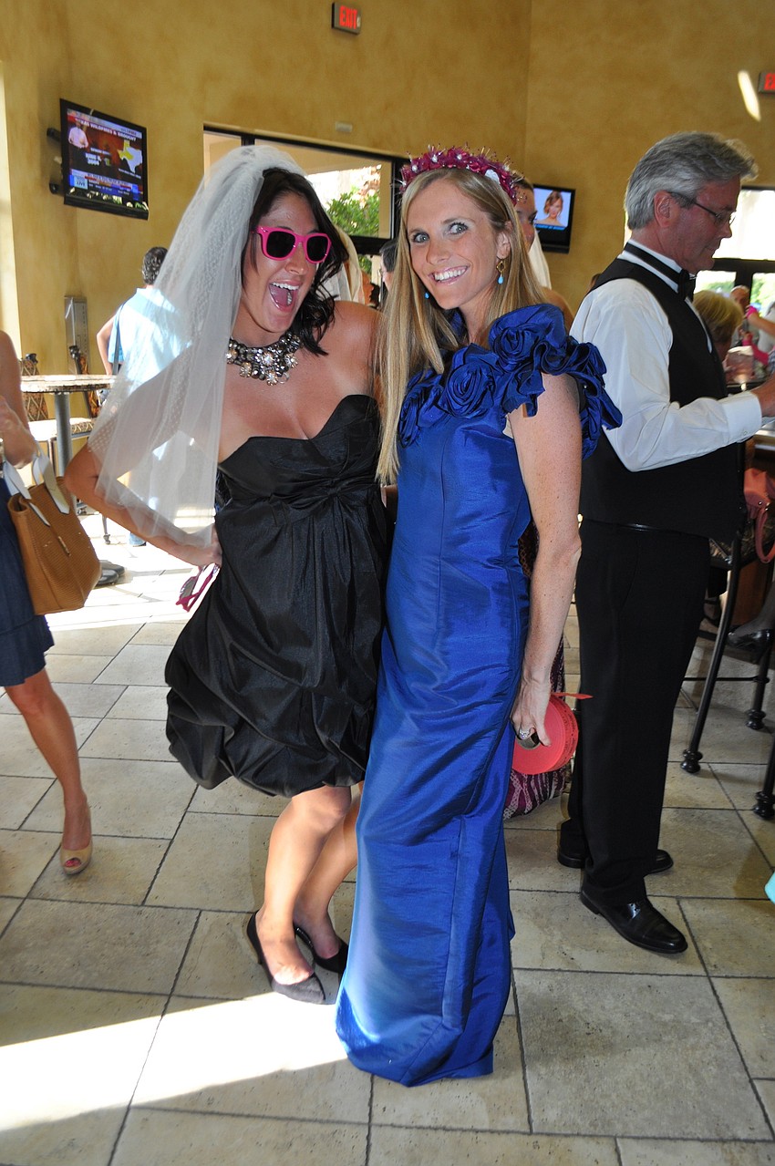 Meg Hughes and Christina Elias