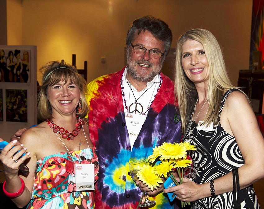 Tammy and Richard Karp with Susan Borazan