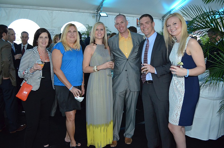 Jenny Kennedy, Robin Eisenbriei, Jana and Justin Koffin and Luke and Janeen Shipp