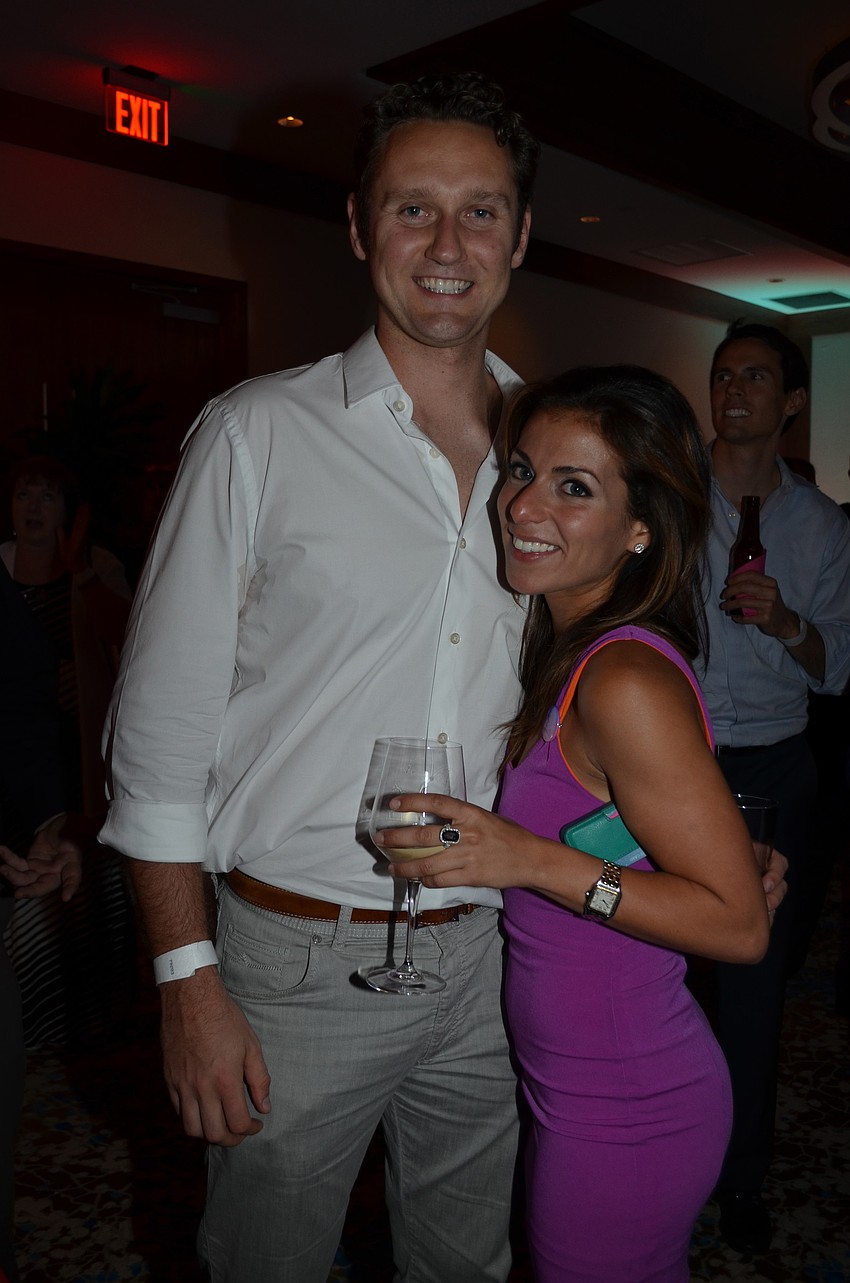 Janis Krums and Tatyana Sharoubim