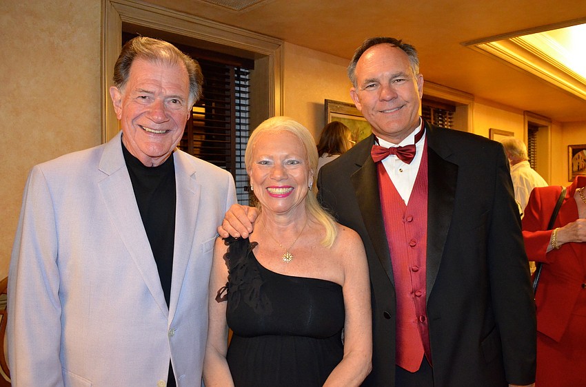 Producer of the concert Edward Alley, his wife and Board Advisor June LeBell with Director Joe Holt