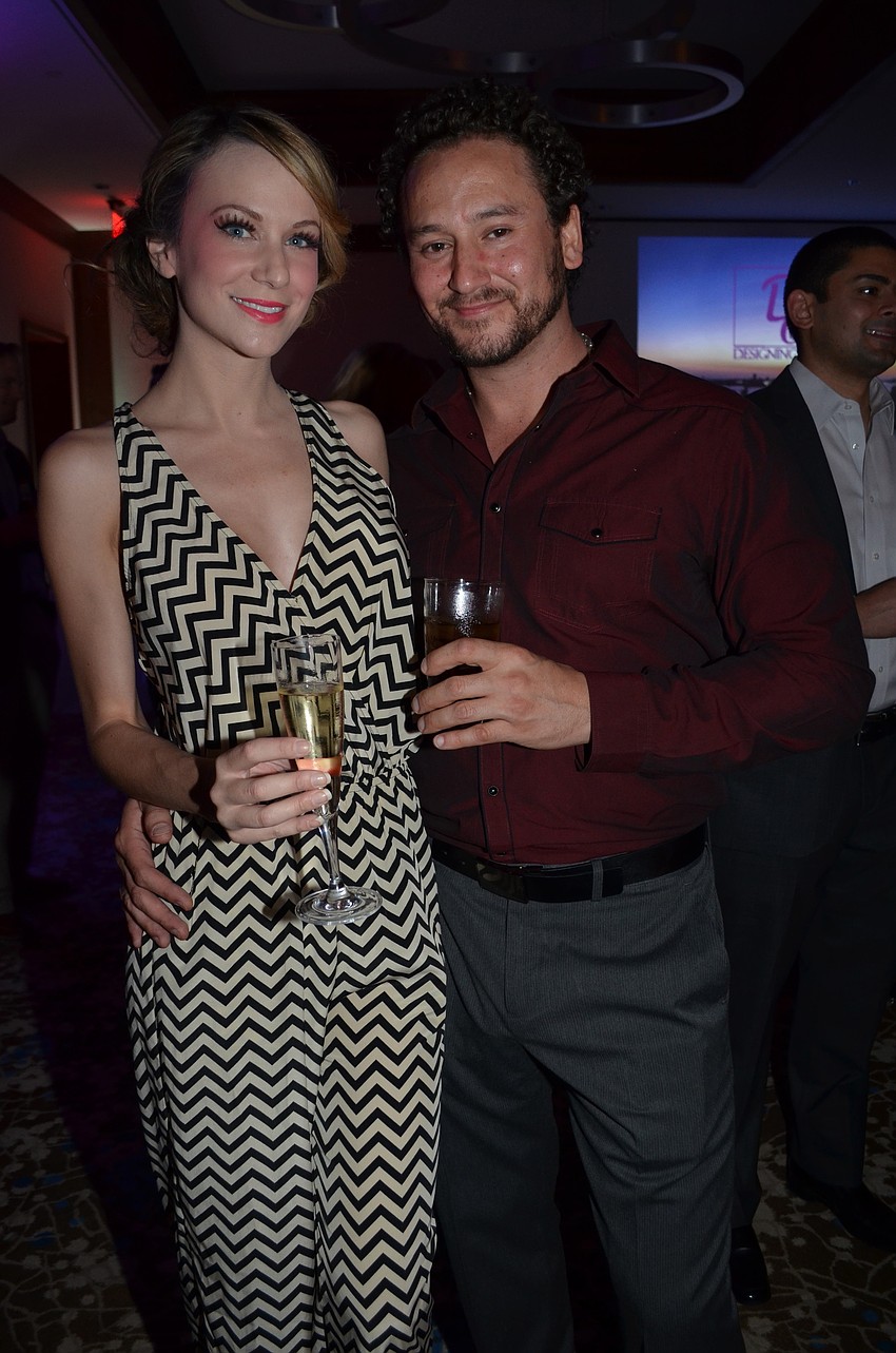 Briana Martin and Michael Panarella