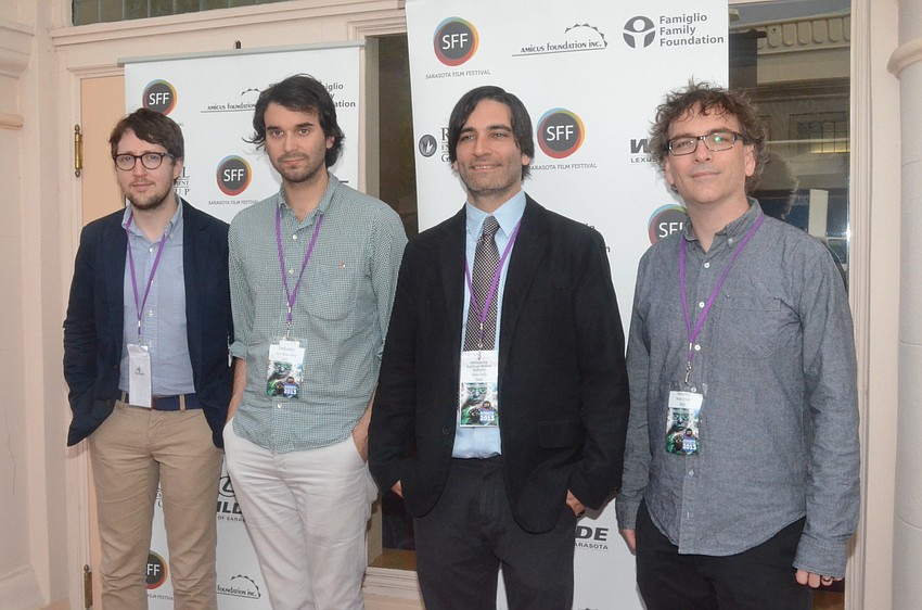 Sarasota Film Festival Jurors C. Masonwells, Ross Perry, Mike Tully and Matt Grady