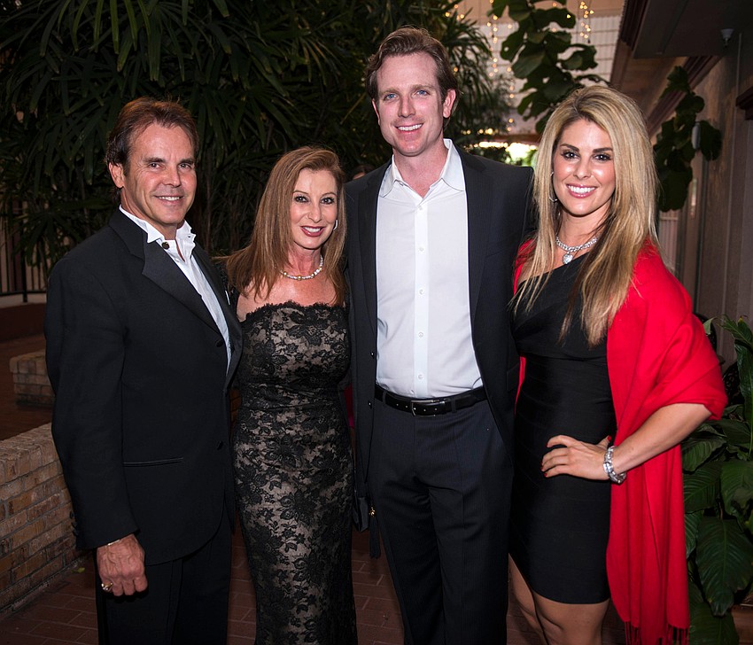 Bill and Elle McComb, Brian Lofton and Lauren McComb