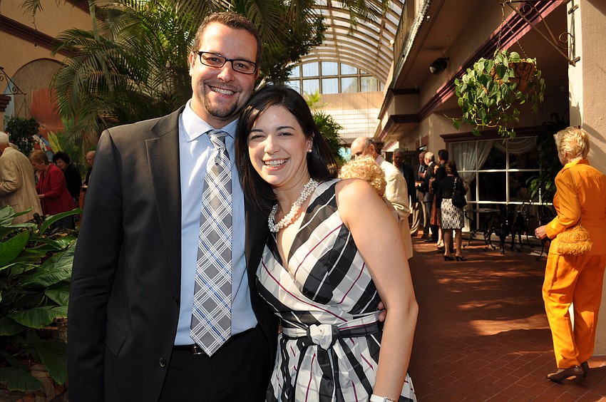 Newlyweds Dirk and Jennifer Meyer