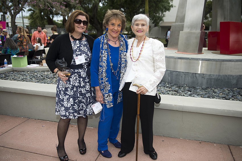 Trish Mire, Tana Sandefur and Mary George Smith