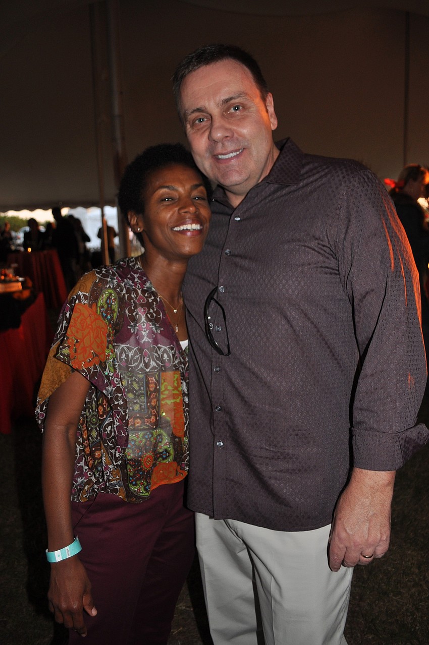 Regina Morris and her husband, John Annis