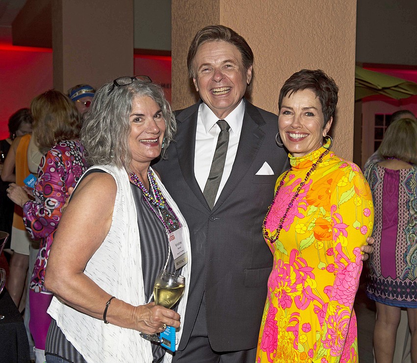 Kristine Nickel, Dr. Larry Thompson and Holly Logan