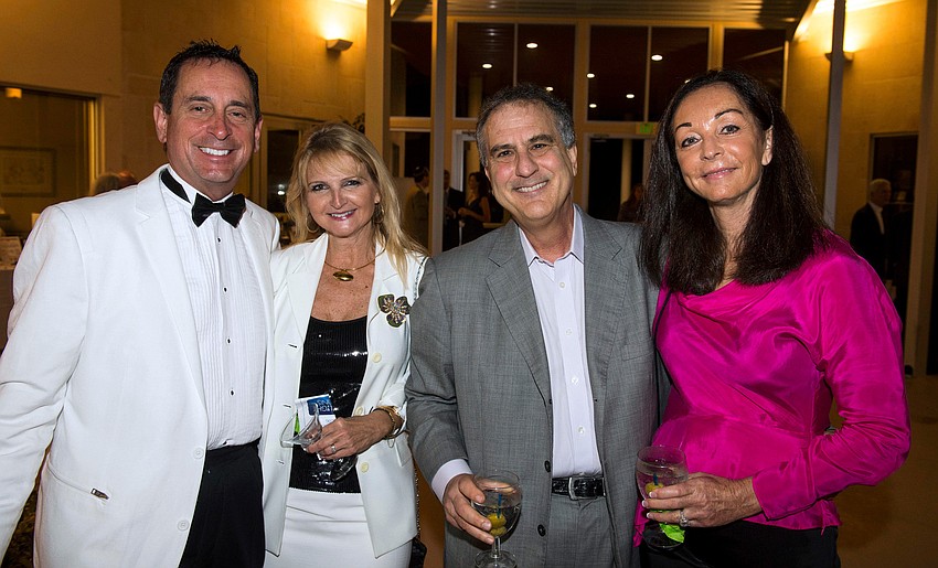 Eric Peters and Julie Hunnel with Mark and Stephany Richmond