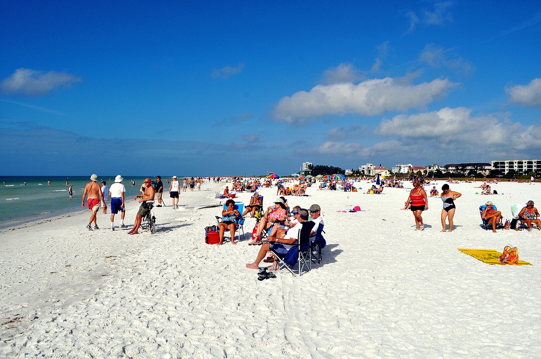 The Siesta Key beach improvement project will be one of the items up for discussion at TuesdayÃ¢â‚¬â„¢s SKVA meeting.