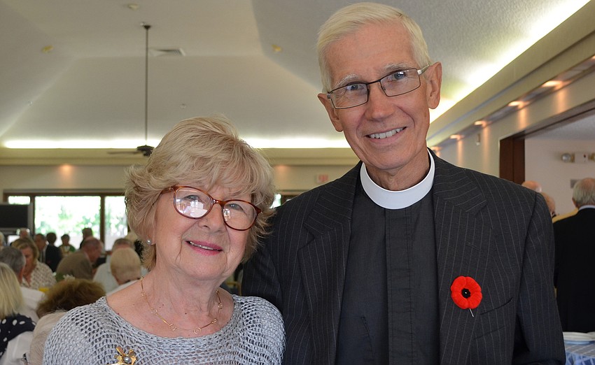 Heidi Thomas and the Rev. David Danner