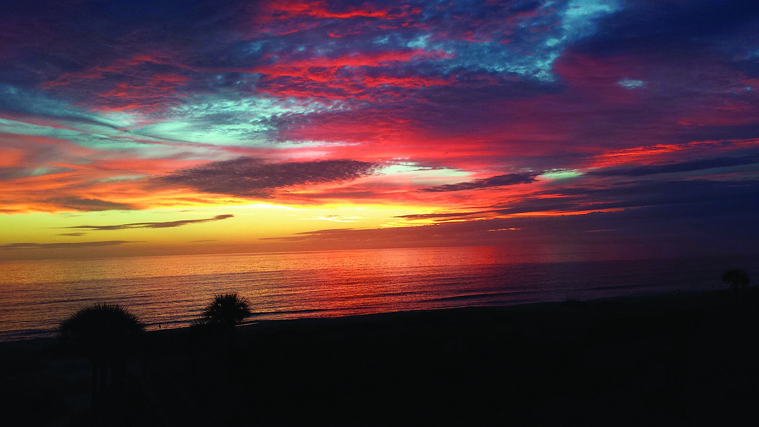 Bill Hunt submitted this sunset photo, taken on Longboat Key.