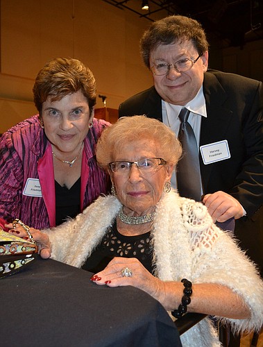 Ilene Friedman, Bea Friedman and Dr. Harvey Friedman. Photo by Molly Schechter.