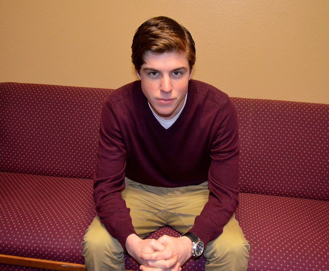 Seventeen-year-old Sam Woolf, a senior at Braden River High, made it to the live showings of "American Idol."