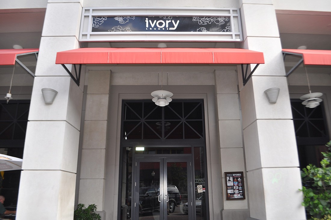 Ivory Lounge, located at 1413 Main St., sits on the ground floor of the building that houses the Plaza at Five Points condominiums, located at 50 Central Ave.