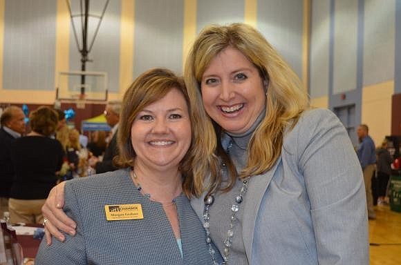 Heather Kasten (right) is currently the vice president of membership at the Sarasota Chamber of Commerce.
