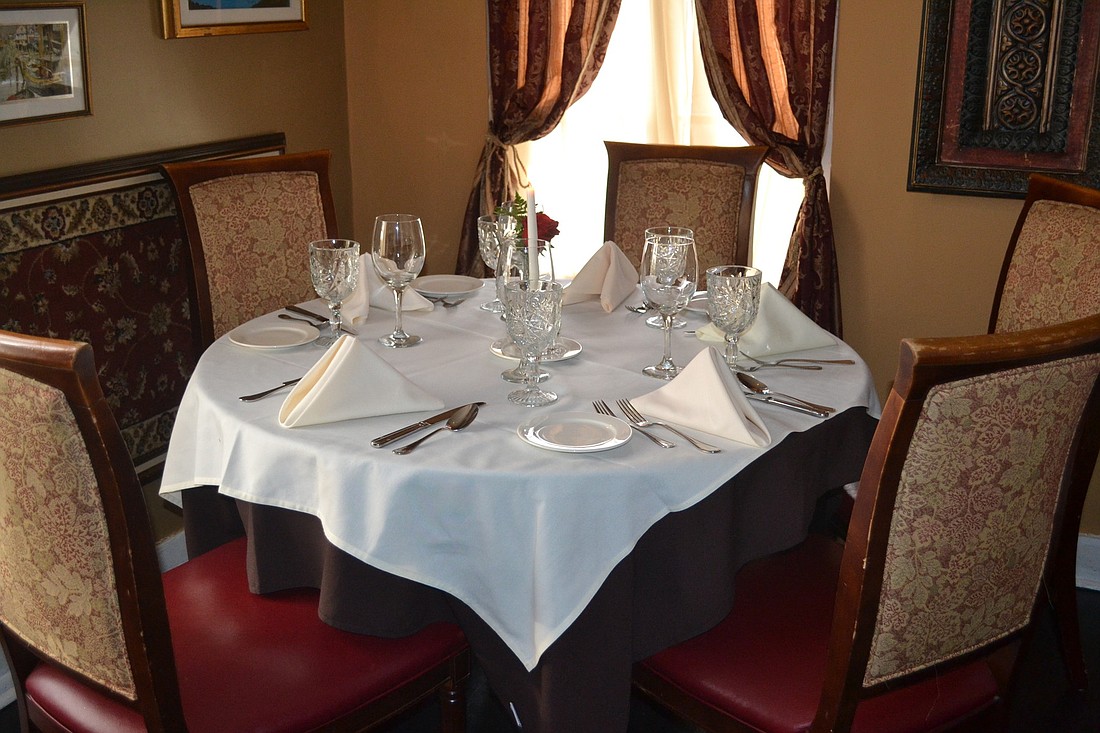 One of CasAntica's romantic and comfortable dining areas. Photos by Molly Schechter.