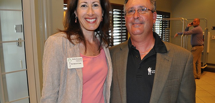 Robin Fernandez, who works at Nature of Being, and Marc Simms of Right Performance Management