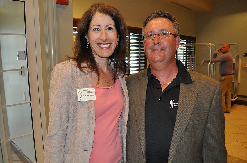 Robin Fernandez, who works at Nature of Being, and Marc Simms of Right Performance Management