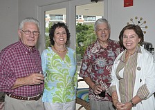 Sandy Mackman, Bonnie and Bill Chapman and Alice Wilkinson