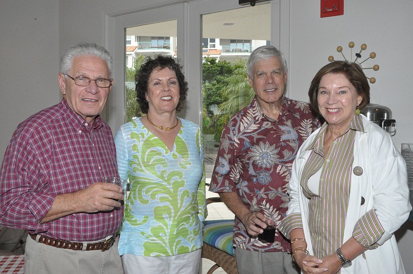 Sandy Mackman, Bonnie and Bill Chapman and Alice Wilkinson