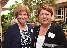 Blanche Barresi and Lucille Raia
