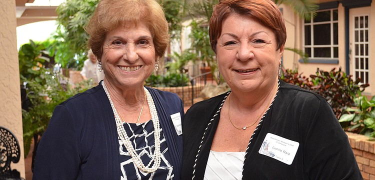 Blanche Barresi and Lucille Raia