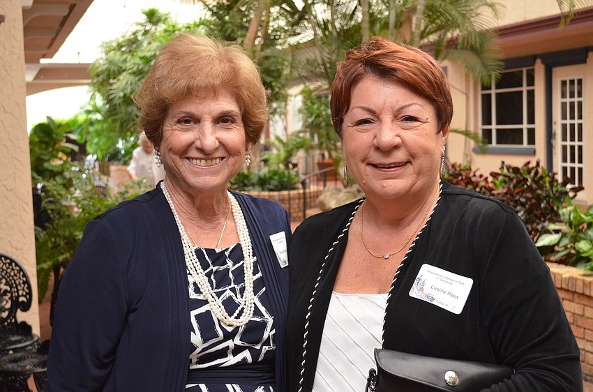 Blanche Barresi and Lucille Raia