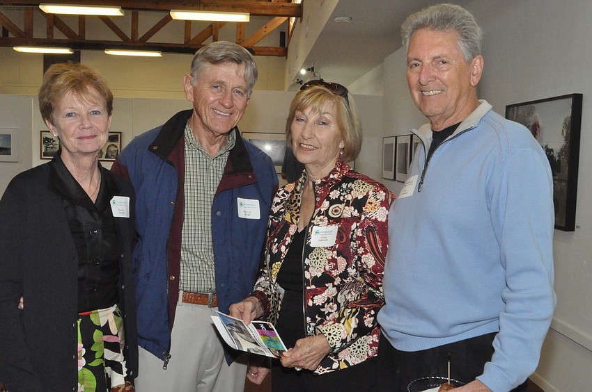 Sherry and Morris Emigh with Jinny and Ron Johnson