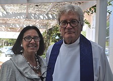 Molly and the Rev. Dr. Vince Carroll