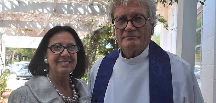 Molly and the Rev. Dr. Vince Carroll