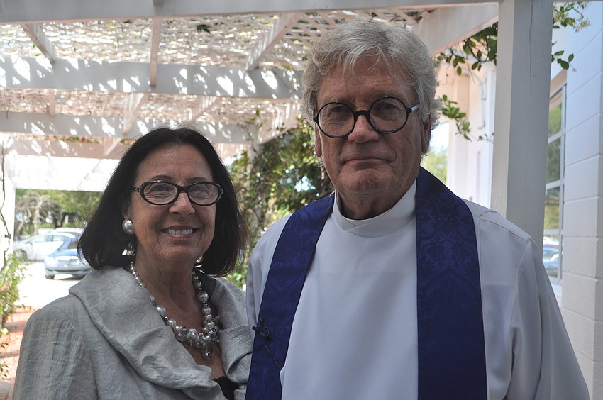 Molly and the Rev. Dr. Vince Carroll