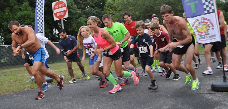 More than 150 runners participated.