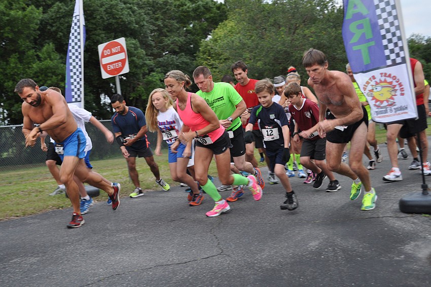 More than 150 runners participated.