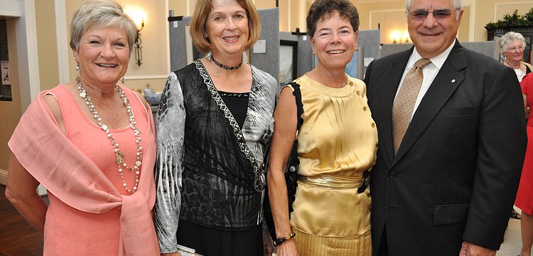 Mary Beth Grey, Barbara Saaby and Charleen and Fred Gorbet
