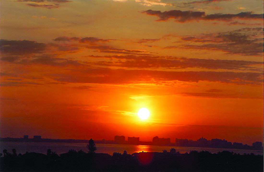 Bea Erickson submitted this sunrise photo, taken from Privateer North on Longboat Key.