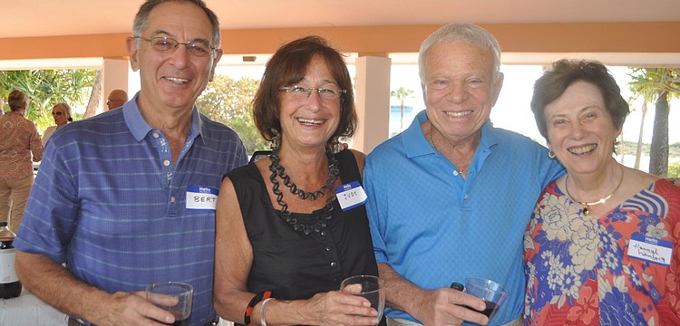 Bert Rapowitz, Judy Gelman, Mort Skirboll and Hannah Weinberg