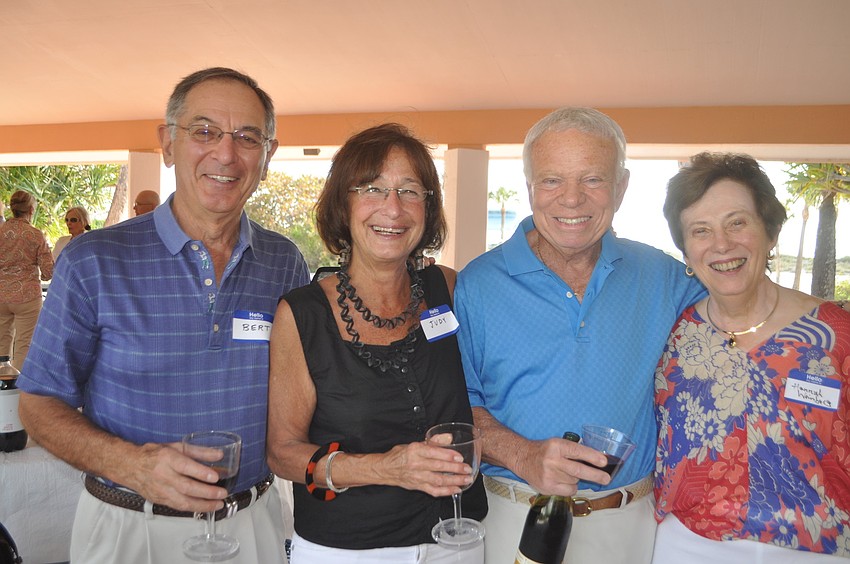 Bert Rapowitz, Judy Gelman, Mort Skirboll and Hannah Weinberg